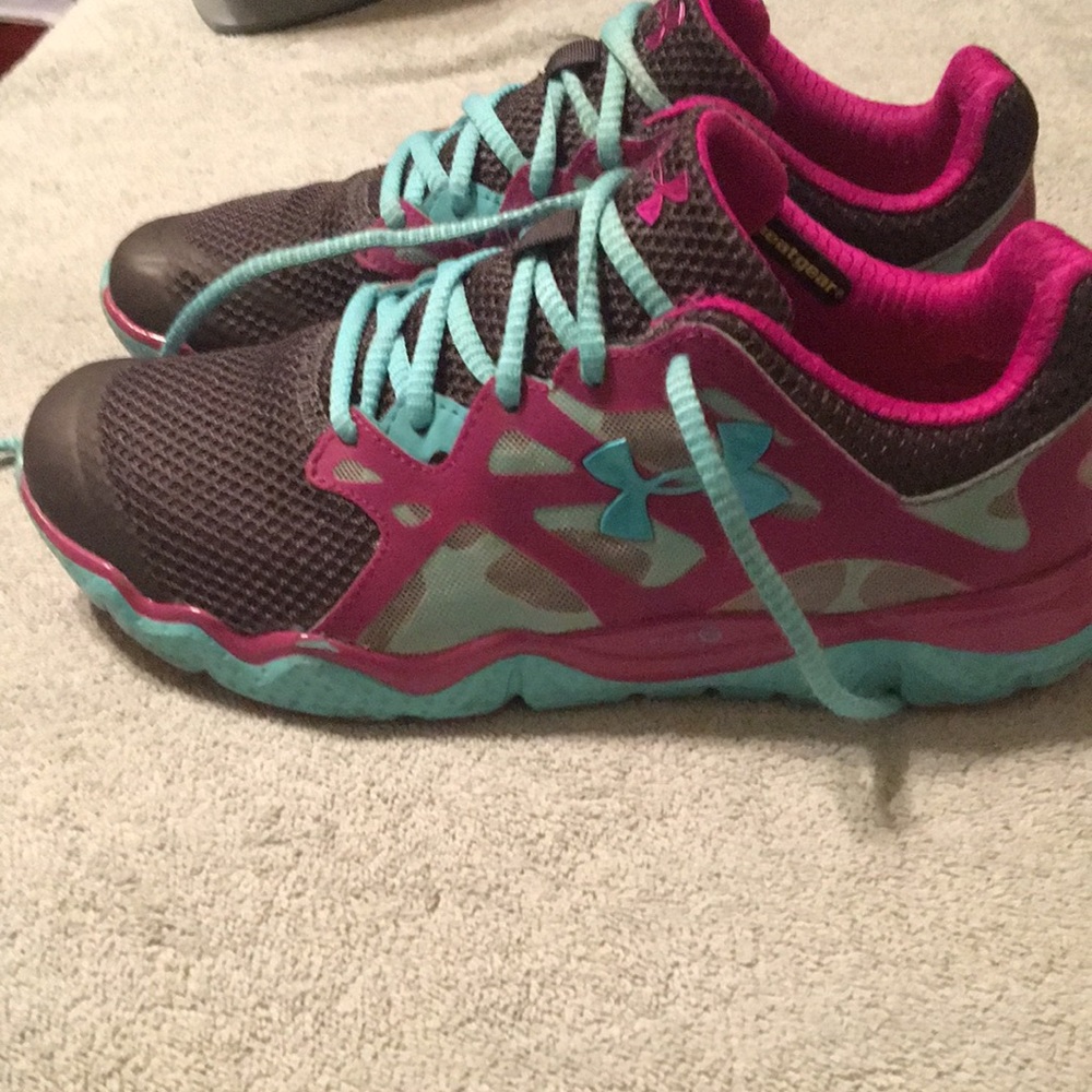 Under Armour Pink and Blue Women's Sneakers